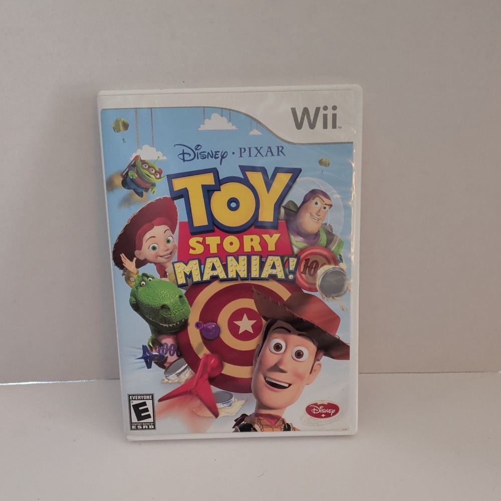 Disney Pixar Toy Story Mania Nintendo Wii Video Game RVL P R51E 2009